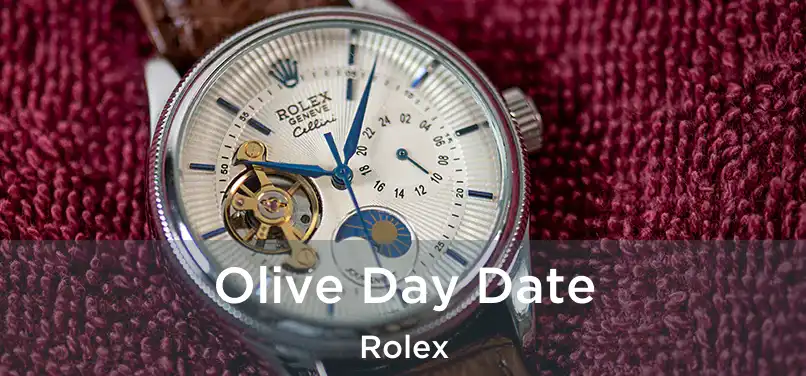 Olive Day Date Rolex